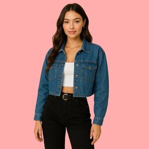 Velvet Heart Nayeli Rockaway Blue Denim Jacket- NWT, Size S
